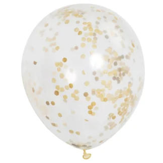 Confetti ballon goud